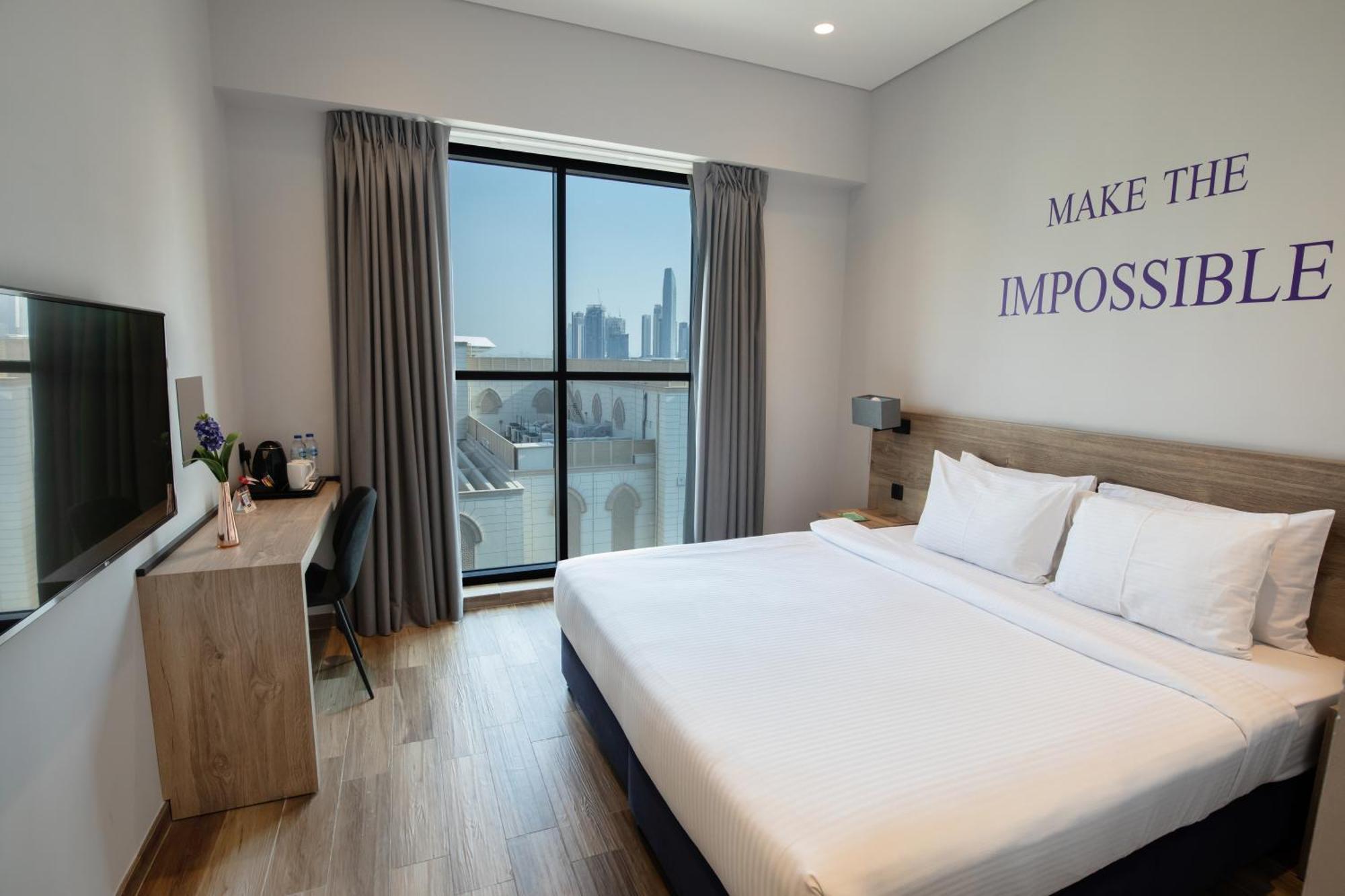 Kingsgate Al Jaddaf Hotel By Millennium Dubai Exterior foto