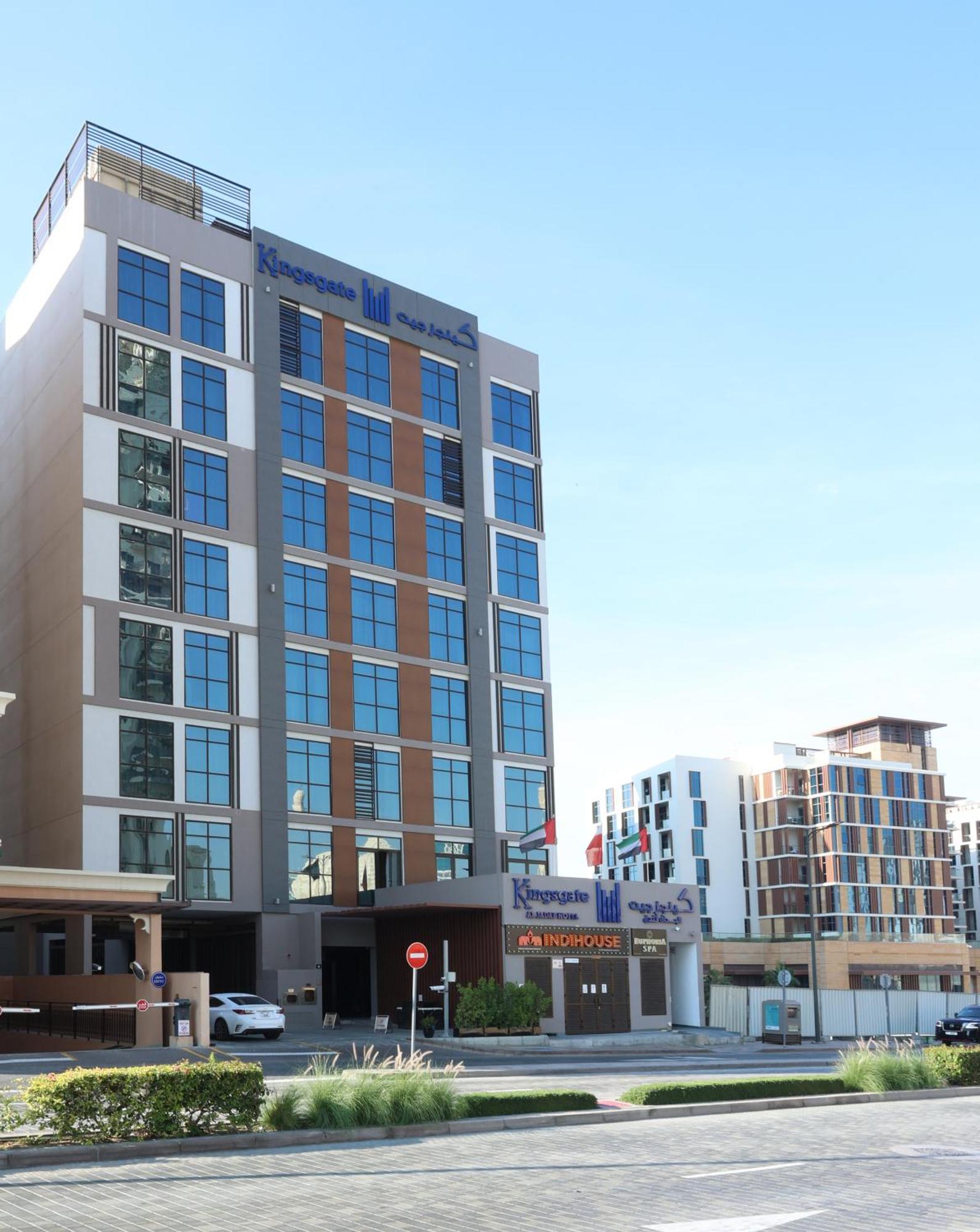 Kingsgate Al Jaddaf Hotel By Millennium Dubai Exterior foto